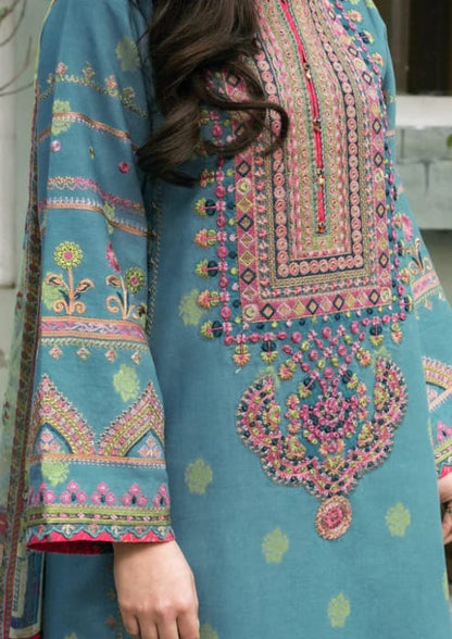 Zara Shahjahan Embroidered Lawn Unstitched Suit ZS-10