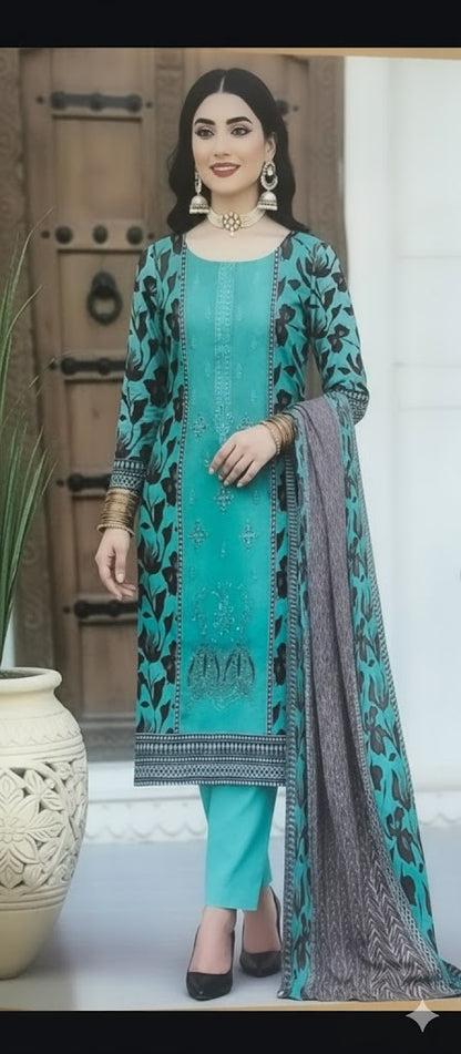 Maria B. Embroidered Unstitched Collection ’26 | Volume-2601