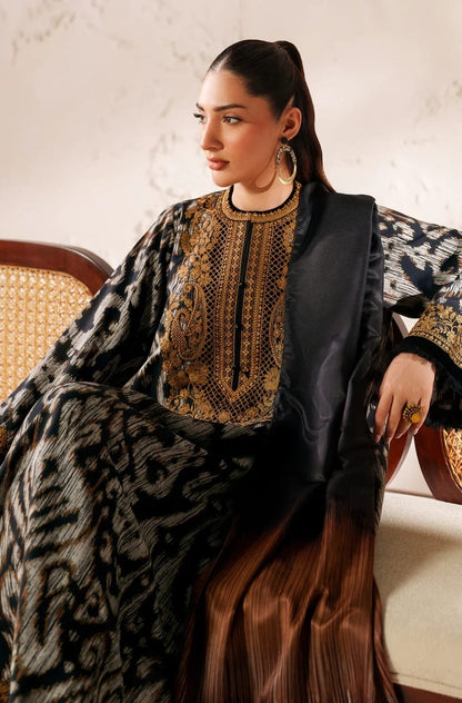 Baroque | Digital Printed & Embroidered Luxury Lawn – UF-4289