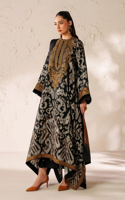 Baroque | Digital Printed & Embroidered Luxury Lawn – UF-4289