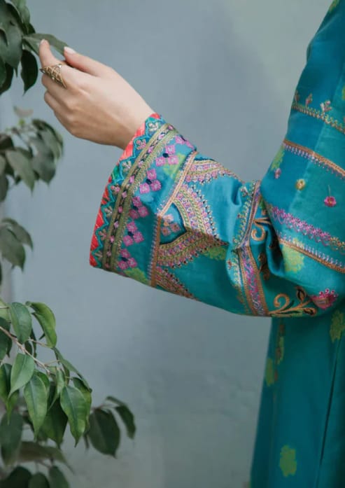 Zara Shahjahan Embroidered Lawn Unstitched Suit ZS-10