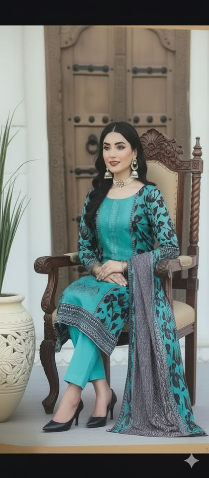 Maria B. Embroidered Unstitched Collection ’26 | Volume-2601