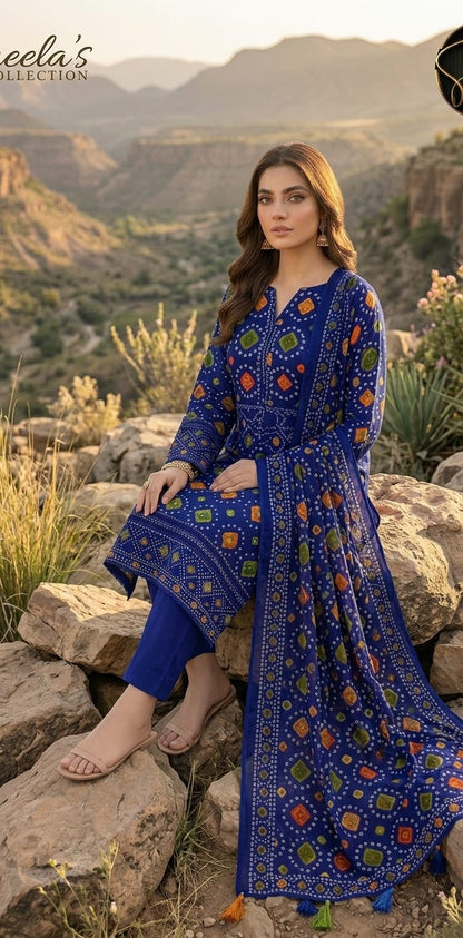 Aneela’s Lawn Chunri Collection