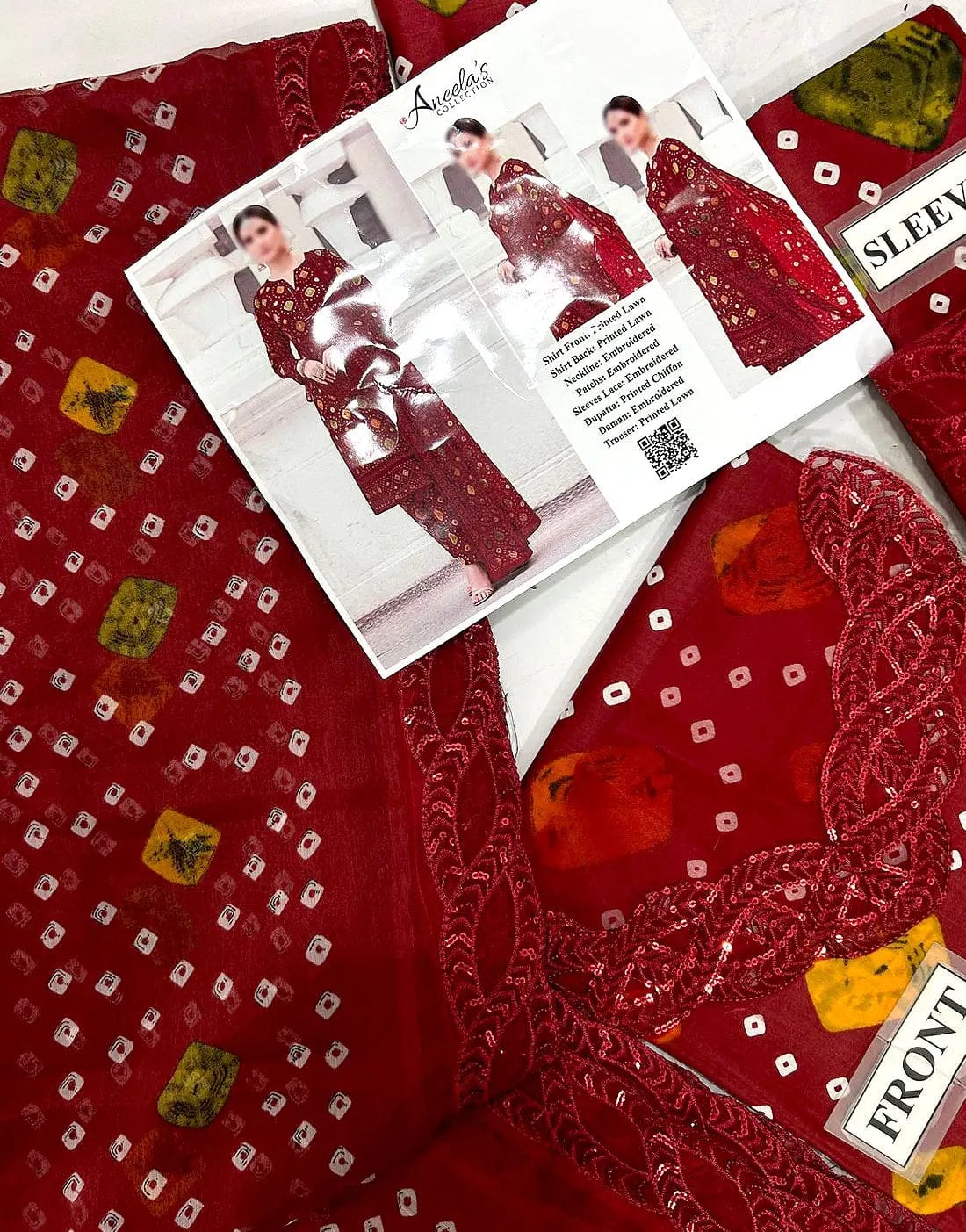 Aneela’s Lawn Chunri Collection