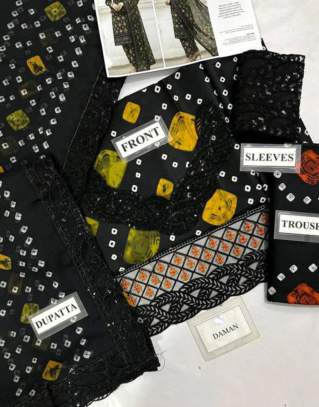 Aneela’s Lawn Chunri Collection