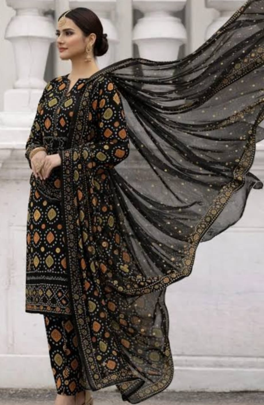 Aneela’s Lawn Chunri Collection