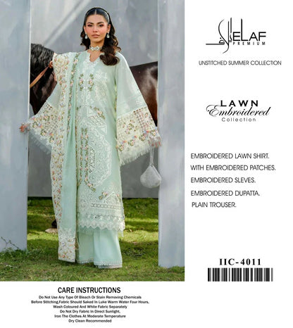 Elaf Luxury Embroidered Collection 2026 Vol-2  IIC-4011